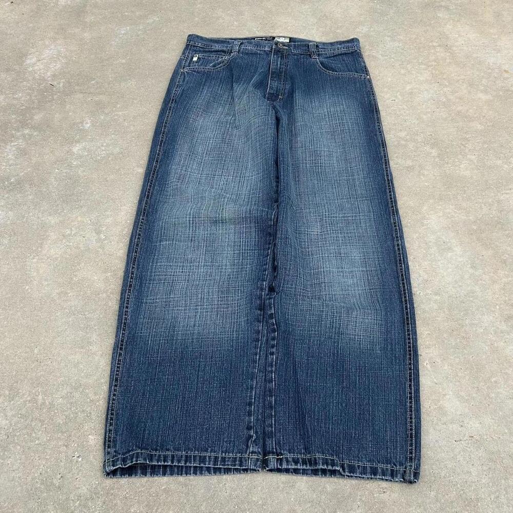 Vintage Baggy Southpole Faded Skater Brown Tab Y2k Jeans